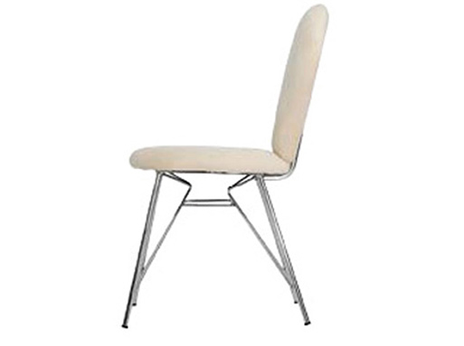 Beril Gold Krem  Sandalye