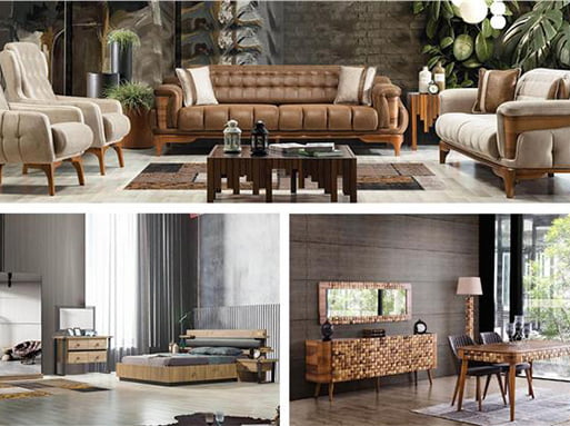 İnegöl Mobilya Düğün Paketi Berrak