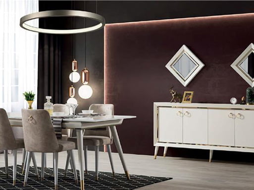 İnci Yemek Odası Takımı