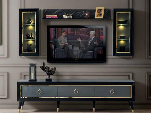 Asil Siyah TV Ünitesi