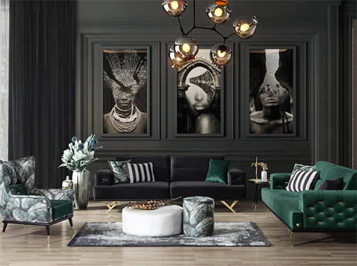 Memphis Koltuk Takımı 3+3+1