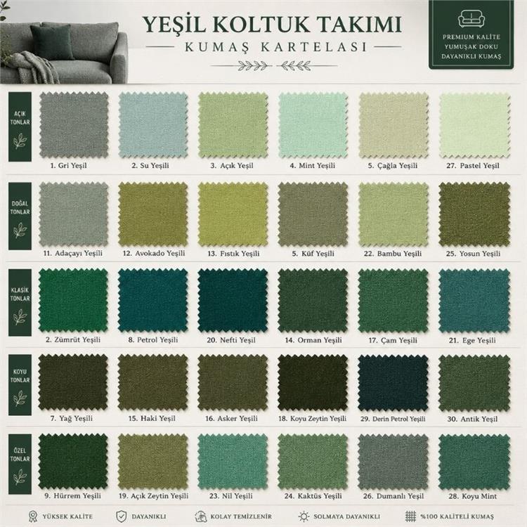 Yeşil Koltuk Takımı